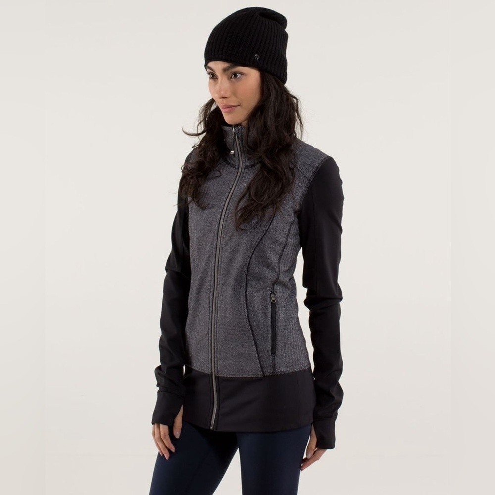 Lululemon Nice Asana Jacket - Herringbone